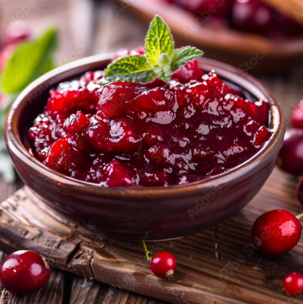 Scratch-Made Cranberry Sauce QUART - Pre-Order