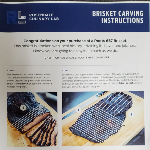 Carving Instructions - Whole Brisket (online posting)