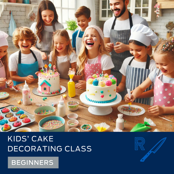 Teen & Pre-Teen Cake Decorating Class – June 7th 11AM - 1PM