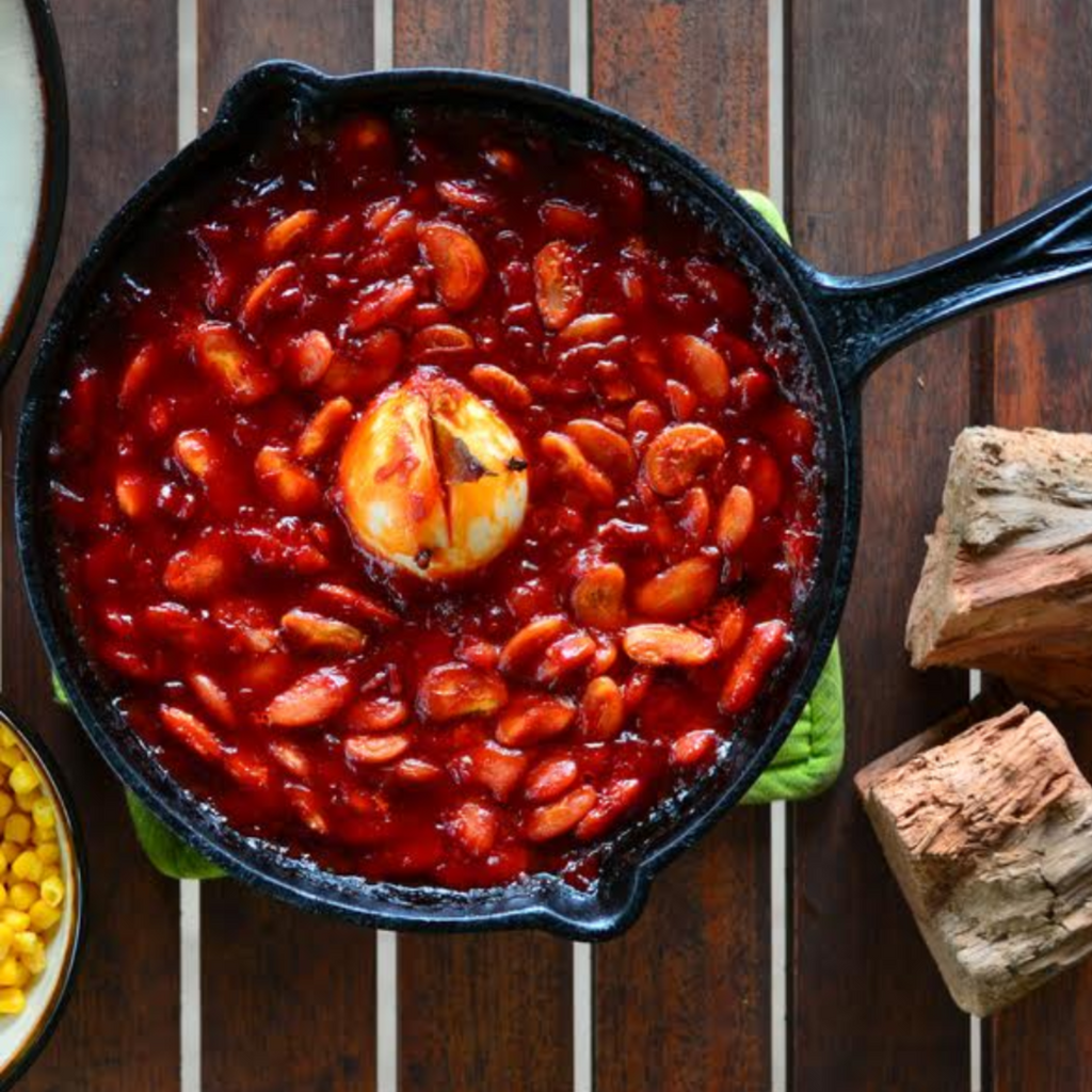 Included Party Pack (20 - 24) - BBQ BAKED BEANS: HALF PAN Choose 2 of 5