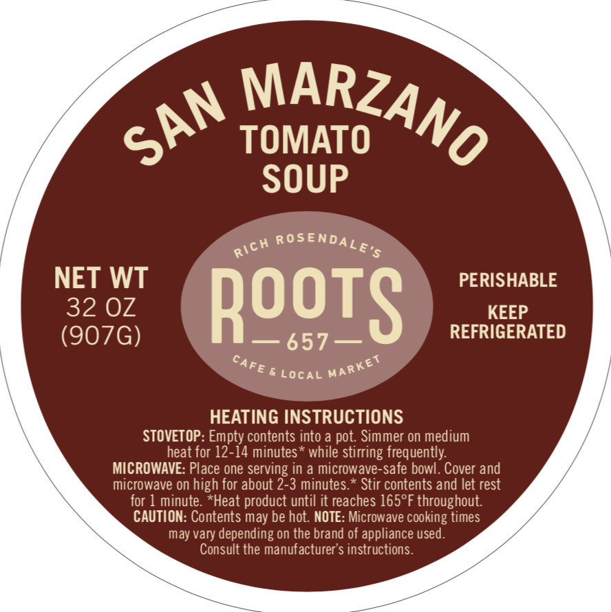 San Marzano Tomato Soup - Quart