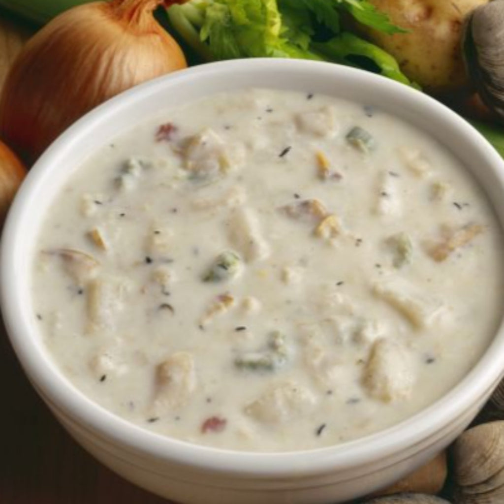 New England Style Clam Chowder (Single / Pint)